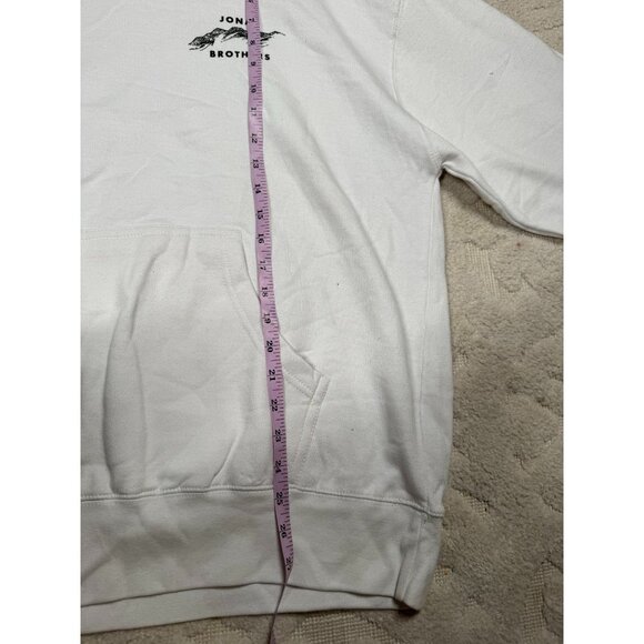 Jonas Brothers Women's White Hoodie Pullover Sweater  NWOT‎ - Picture 6 of 10